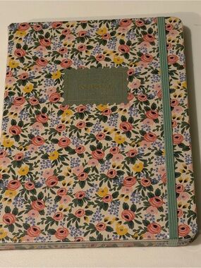 Rifle Paper Co. Rosa Floral Hardcover Journal w/ Ruled Pages & Gold Foil Accent